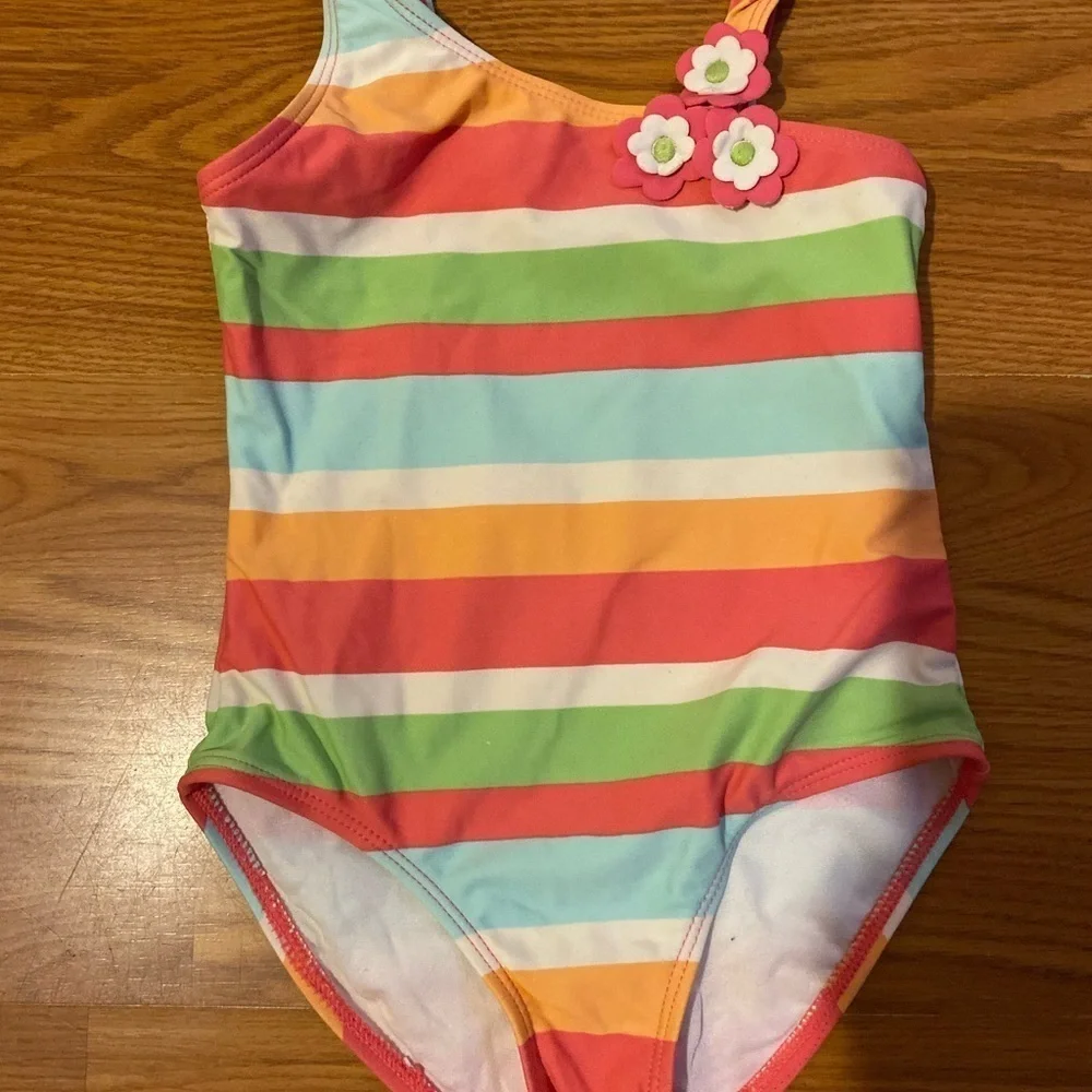 Gymboree One Piece Swim Suit size 4 (GF)